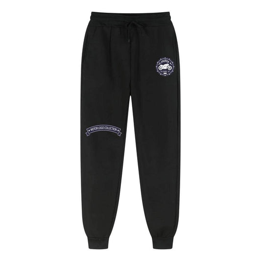 2024 Men's Casual Letter Printed Jogging Sweatpants - Spring & Autumn - Buy Center US