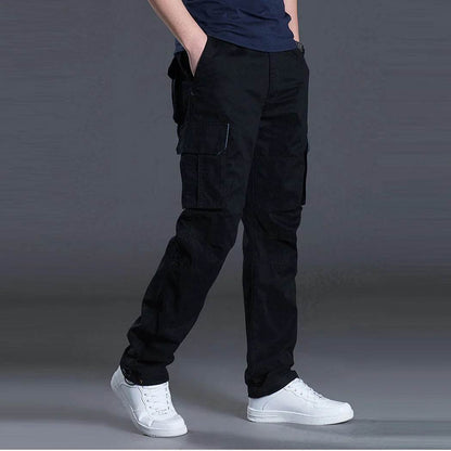 2025 Men's Cargo Pants - Multi Flap Pockets, Loose Fit for Outdoor - Buy Center US