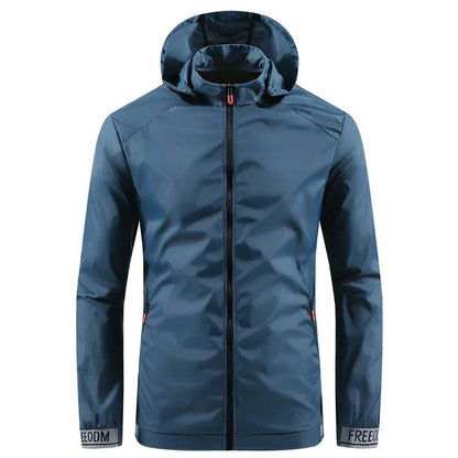 Men's Hiking Skin Jacket - Waterproof Outdoor Coat for Rain & Sun Protection - Buy Center US