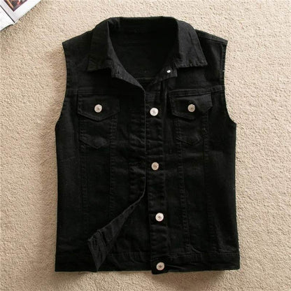 LDMSL Women's Sleeveless Denim Vest - Casual Spring Summer Top - Buy Center US
