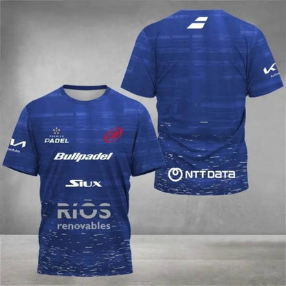 2025 Men's 3D Printed Tennis T-Shirt - Breathable, Quick Dry Design - Buy Center US