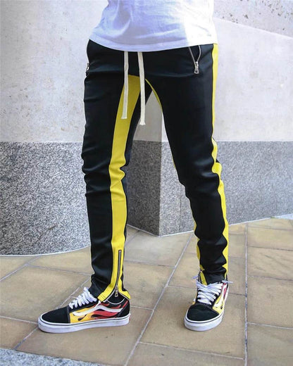 Men's Casual Hip Hop Joggers - Lightweight Skinny Sportswear Pants - Buy Center US