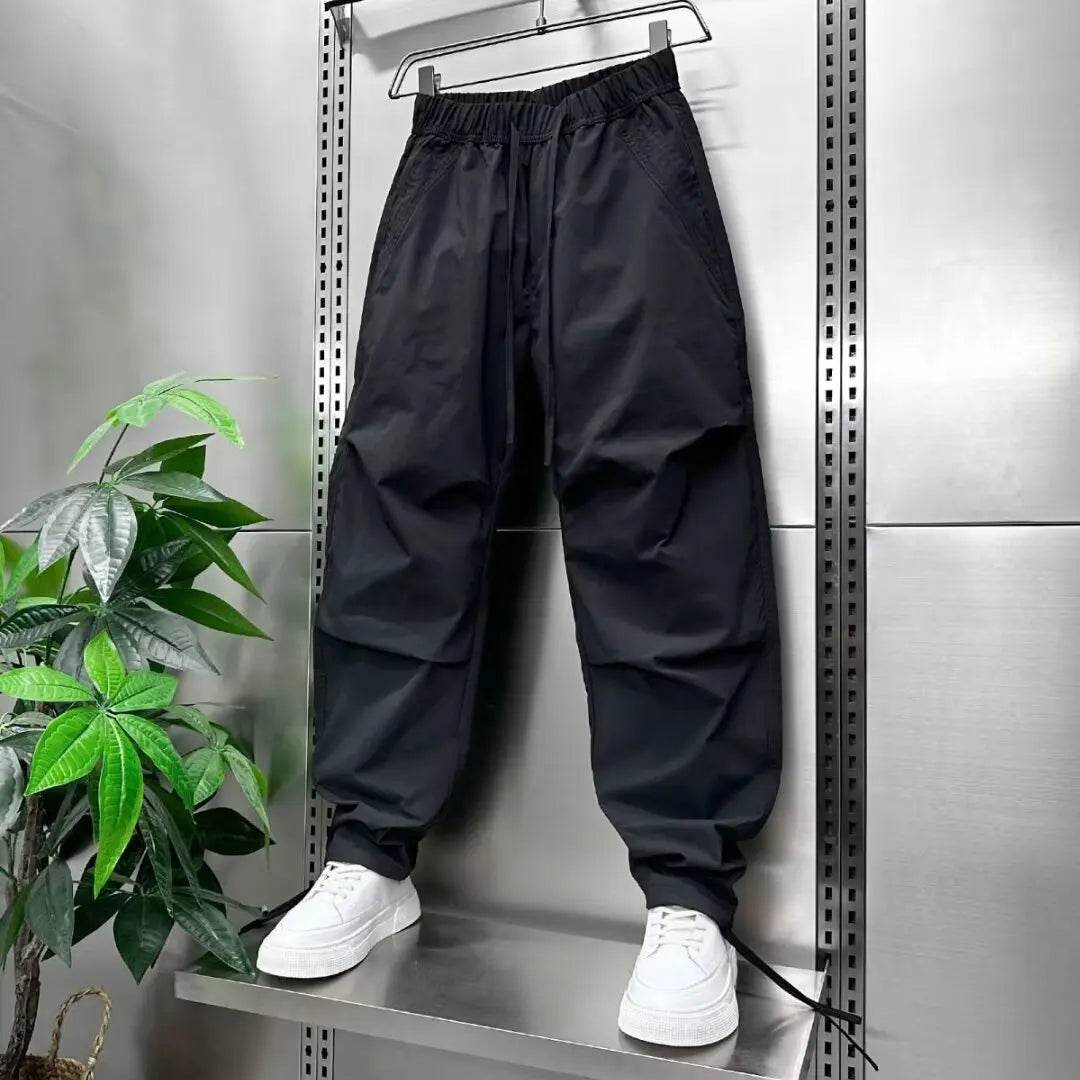 Men's Summer Jogging Pants - Korean Harem Style for Comfortable Running - Buy Center US