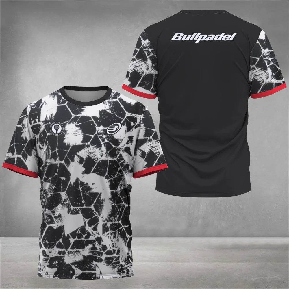Cool Padel Men's Breathable Quick Dry Summer Tee - Casual & Lightweight - Buy Center US