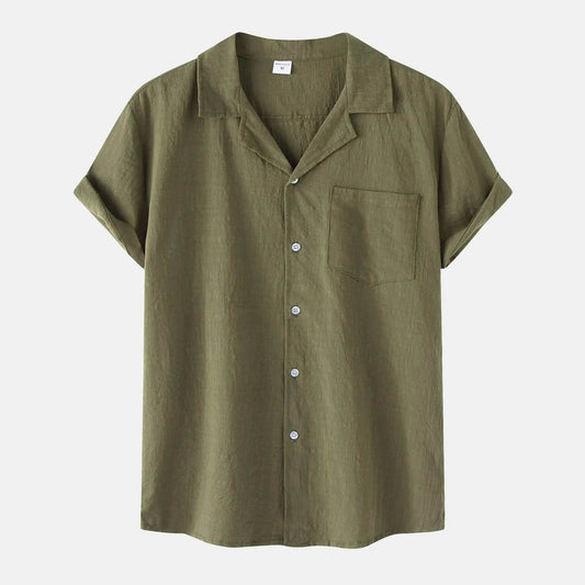 WHooHoo Men's Casual Shirt - Plus Size Breathable Cotton Linen Top - Buy Center US