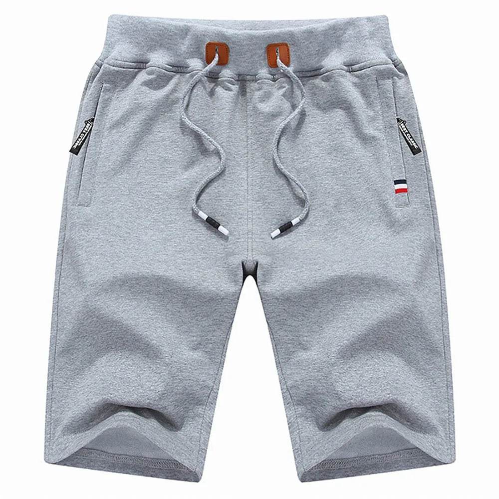 Men's Summer Cotton Shorts - Casual Loose Jogger Beach Pants - Buy Center US