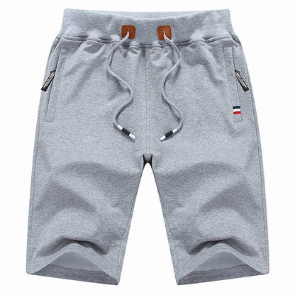 Men's Summer Cotton Shorts - Casual Loose Jogger Beach Pants - Buy Center US