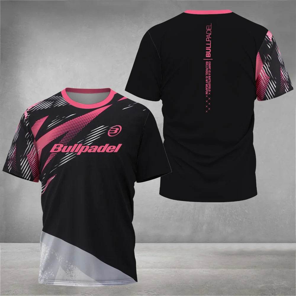 Cool Padel Men's Breathable Quick Dry Summer Tee - Casual & Lightweight - Buy Center US