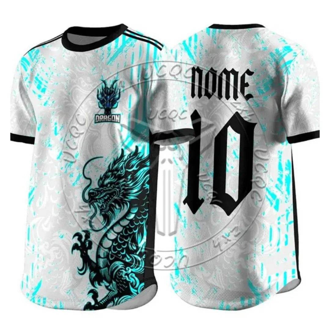 2025 Dragon Print Sweatshirt - Breathable Short-Sleeved T-Shirt for Men & Women - Buy Center US