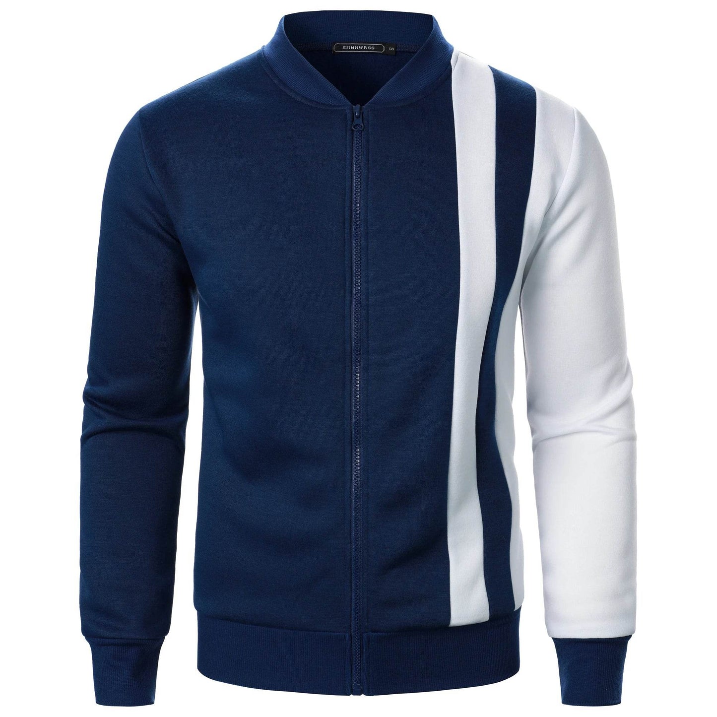 Casual Long Sleeve Zipper Gym Blazer - Men's Spring & Fall Jacket - Buy Center US