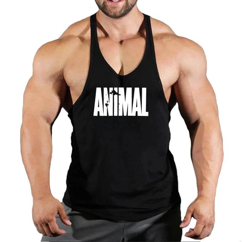 Men’s Fitness Stringer Vest - Casual Muscle Tank Top for Bodybuilding - Buy Center US