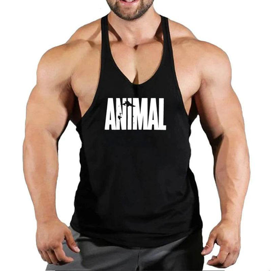 Men’s Fitness Stringer Vest - Casual Muscle Tank Top for Bodybuilding - Buy Center US