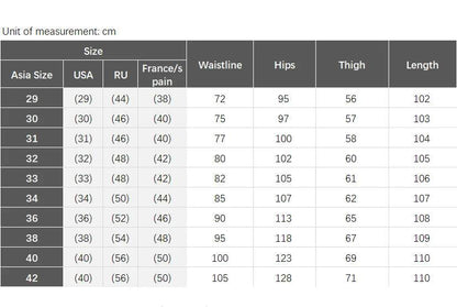 2024 Men’s Light Blue Loose Straight Jeans - Elastic Denim Casual Pants - Buy Center US