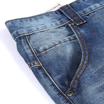 DOIYTT Men’s Baggy Jeans - Large Size, Multi-Pocket Denim Trousers - Buy Center US