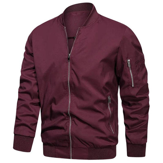 ReFire Gear Men's Lightweight Bomber Jacket - Casual Spring & Autumn Style - Buy Center US