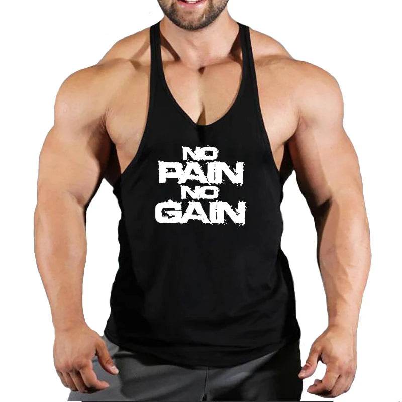 Men's Cotton Gym Running Tank Top - Casual Sleeveless Fitness Shirt - Buy Center US