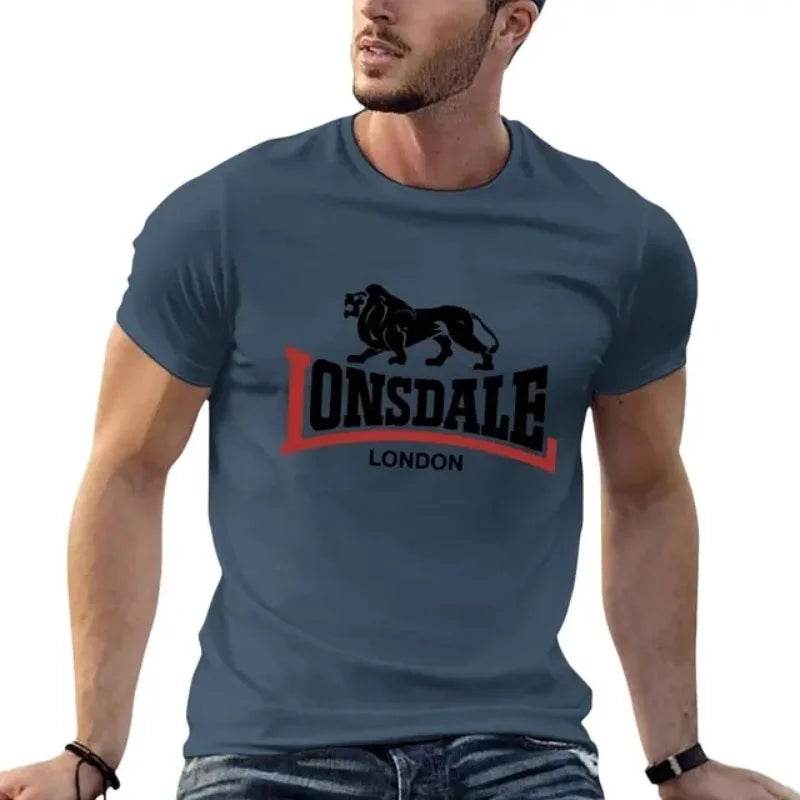 Summer 3D Lion Print T-Shirt for Men - Casual Loose O-Neck Tee - Buy Center US