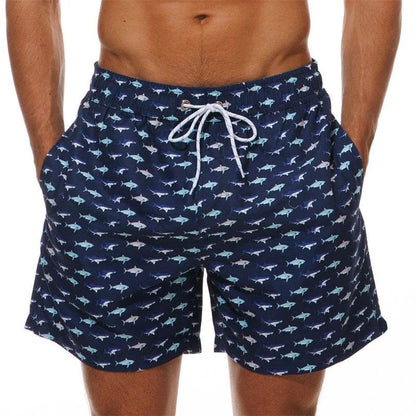 Trendy 3D Pineapple Print Beach Shorts - Surf Board Trunks for Men & Women - Buy Center US