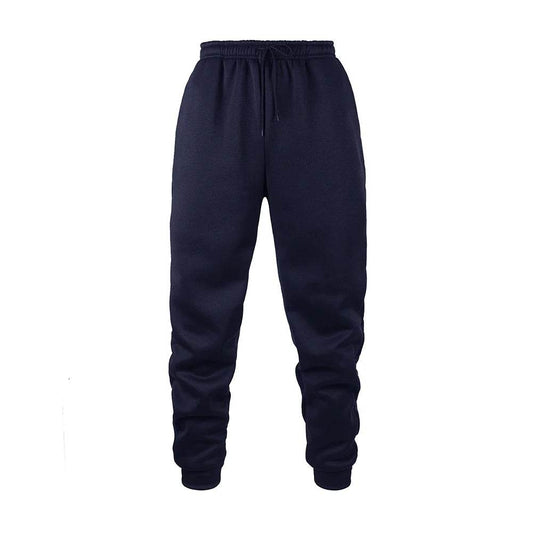 Men's Casual Jogging Pants - Solid Color Fitness Sweatpants for Home - Buy Center US