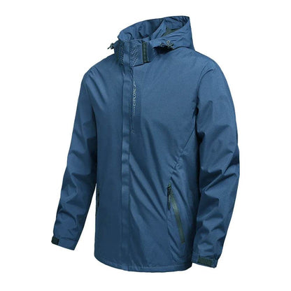 FURCW Men's Waterproof Rain Jacket - Lightweight Hooded Outdoor Coat - Buy Center US