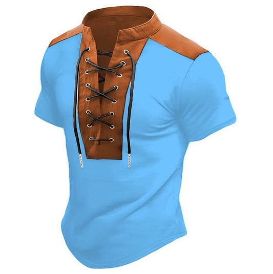 Men's 2025 Summer Short-Sleeved Polo T-Shirt - Casual Slim Fit Top - Buy Center US