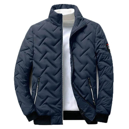 Men's Casual Lightweight Parka Jacket - Warm, Zipper Closure for Fall - Buy Center US