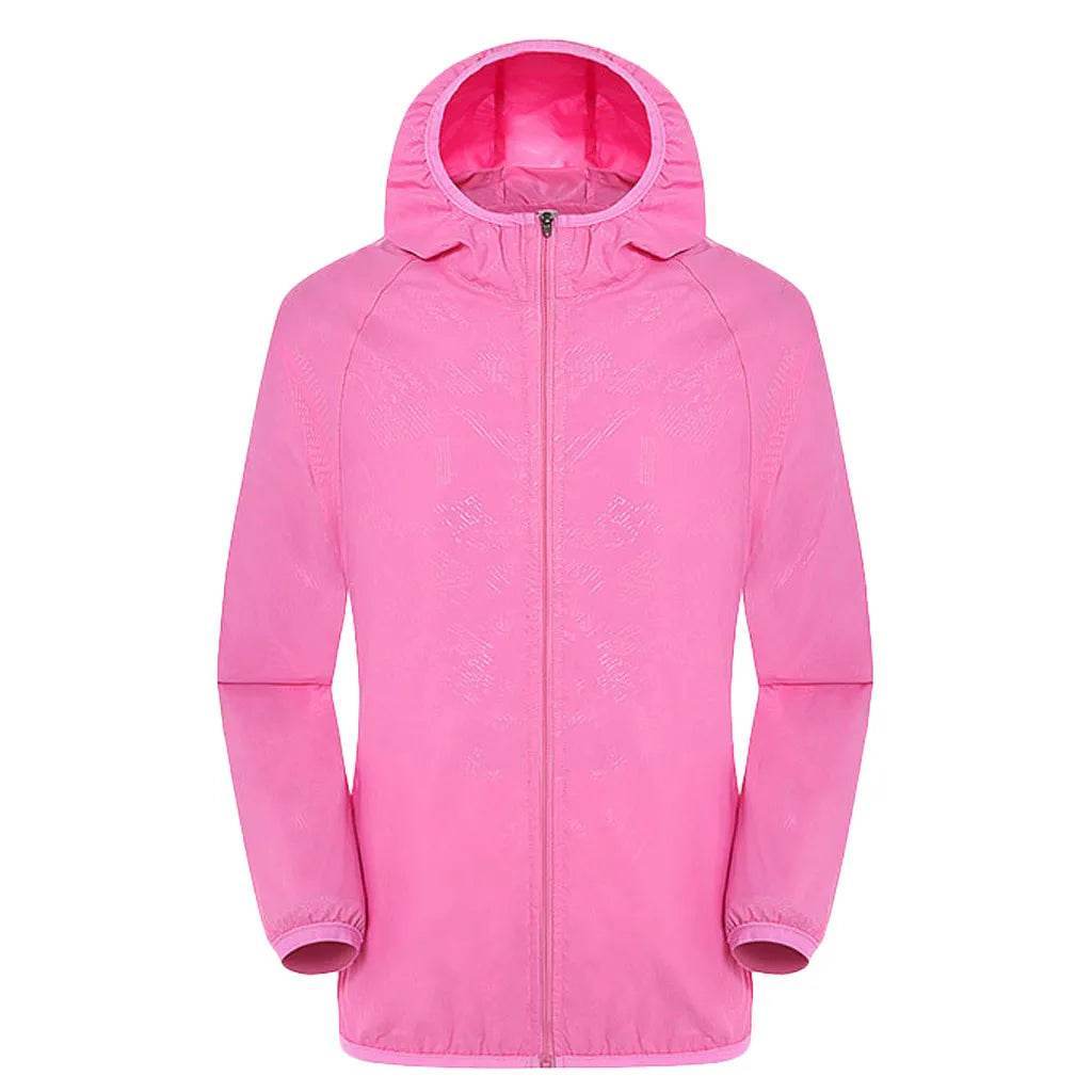 Waterproof Camping Rain Jacket - Men's & Women's Quick Dry Windbreaker - Buy Center US