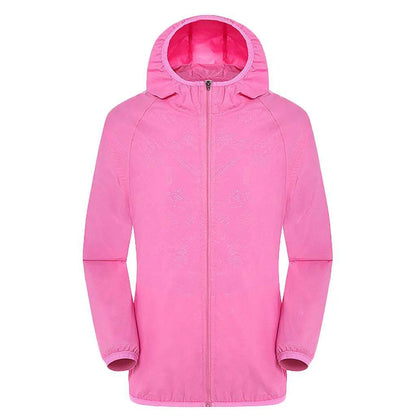 Waterproof Camping Rain Jacket - Men's & Women's Quick Dry Windbreaker - Buy Center US