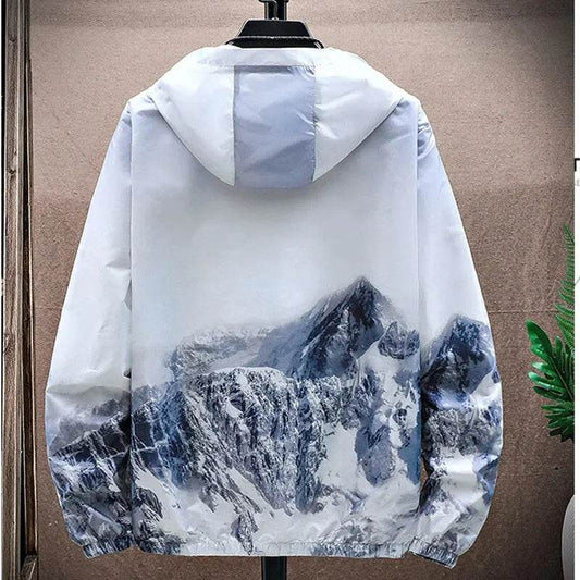 ZHUIHUASHA Thin Hooded Sunscreen Jacket for Men & Women - Casual Outdoor Wear - Buy Center US