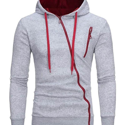 DMTM Men's Casual Hooded Jacket - High Quality Zipper Design for Sports - Buy Center US