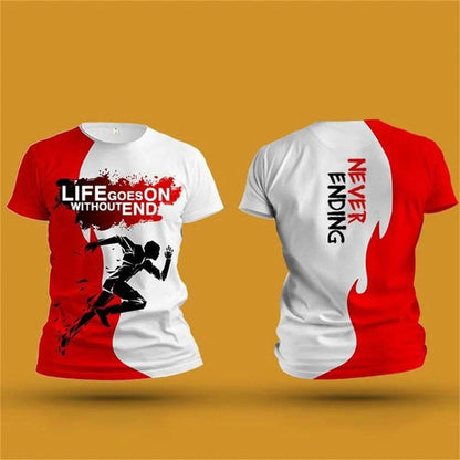 Summer Quick Dry 3D Printed Unisex T-Shirt - Lightweight & Comfortable - Buy Center US
