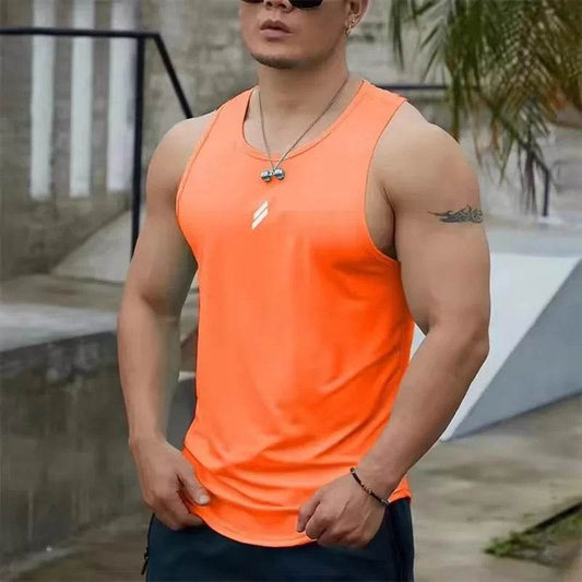 RUASPV Men's Casual Tank Top - Quick Dry Sports Vest for Summer Fitness - Buy Center US