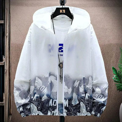 ZHUIHUASHA Thin Hooded Sunscreen Jacket for Men & Women - Casual Outdoor Wear - Buy Center US