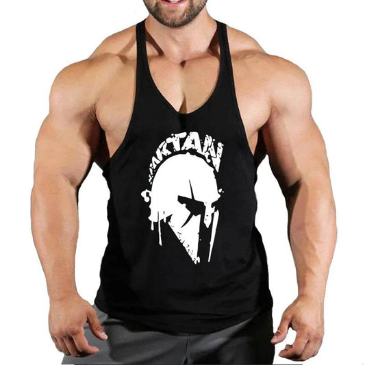 Men’s Gym Stringer Tank Top - Comfortable Cotton Workout Vest - Buy Center US