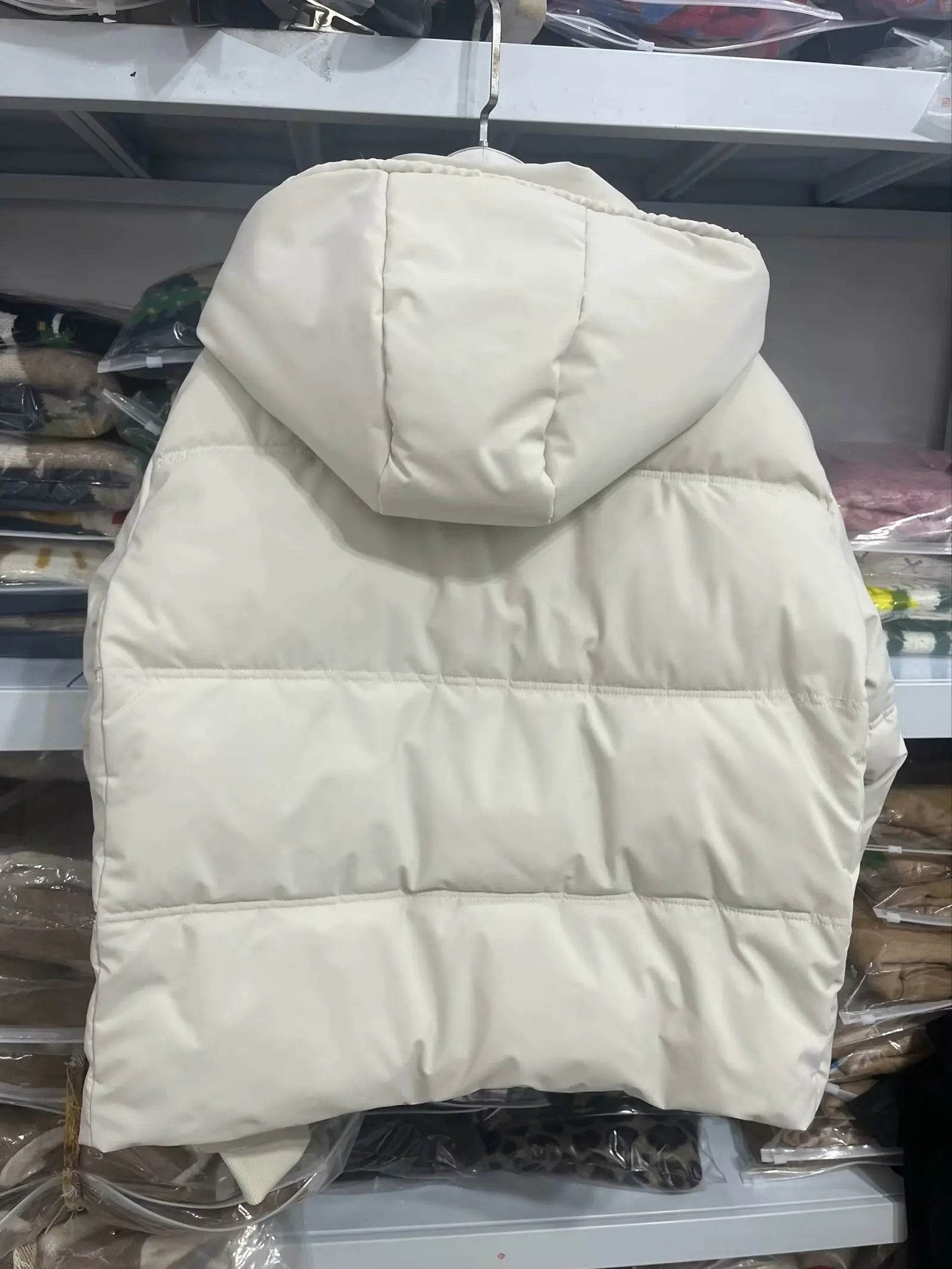 Women's Hooded Zipper Down Jacket - Warm, Stylish & Thick Winter Coat - Buy Center US