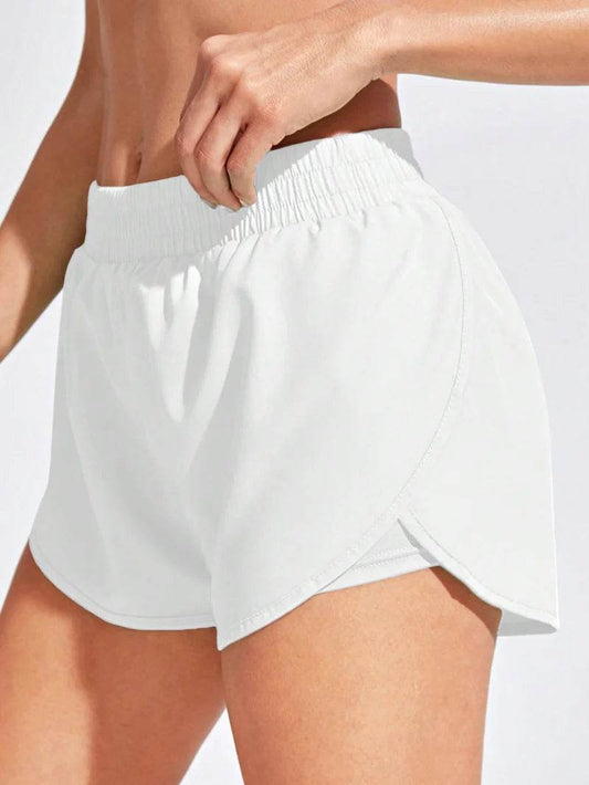 Women's Yoga Shorts - Elastic Fitness Workout Leggings for Gym - Buy Center US