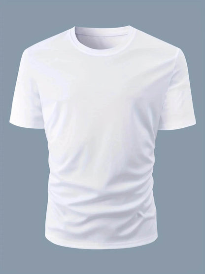 GUILAN Men's Casual Beer Print T-Shirt - 100% Cotton, Short Sleeve - Buy Center US