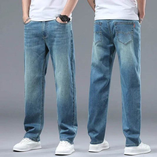 2024 Men's Trendy Vintage Casual Trousers - Loose Fit Straight Leg Jeans - Buy Center US