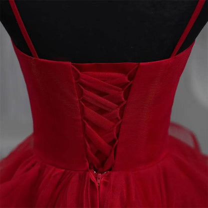 Customized Quinceanera Dress - Ruffles, V-Neck & Spaghetti Straps - Buy Center US