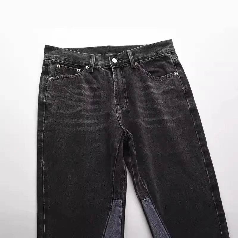 MLSJSHIQI High Street Loose Micro Flared Jeans for Men - Casual Spring Style - Buy Center US
