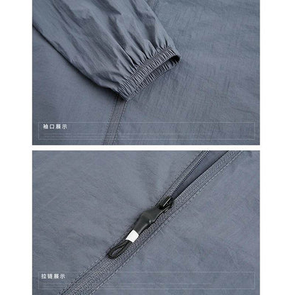 MuLS Men's Summer Windbreaker Jacket - Ultralight Casual Fishing Coat - Buy Center US