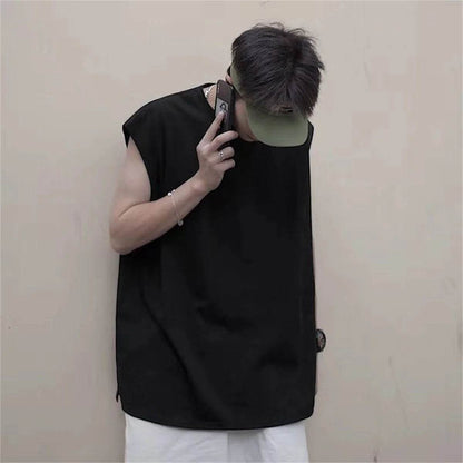 Vumeleal Men's Casual Sleeveless Tank Top - Moisture Absorbent for Summer - Buy Center US