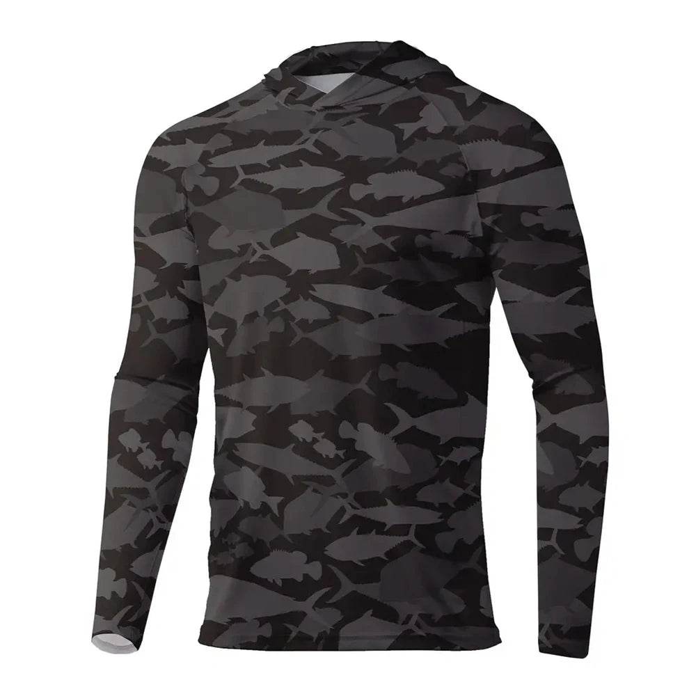 2025 Men's UPF 50+ Sun Protection Hoodie - Quick Dry & Breathable Shirt - Buy Center US
