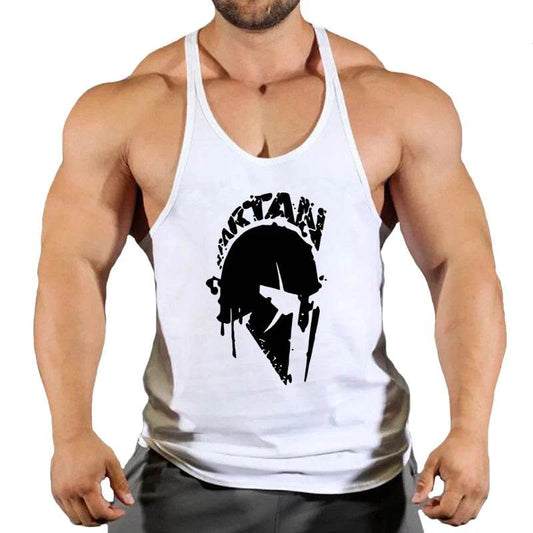 Men’s Gym Stringer Tank Top - Comfortable Cotton Workout Vest - Buy Center US