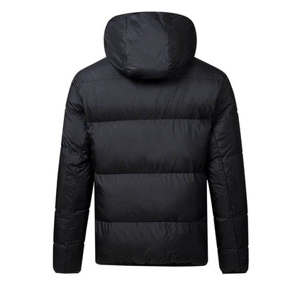 DIMUSI Men's Warm Down Parka - Thick Hooded Winter Sports Jacket - Buy Center US