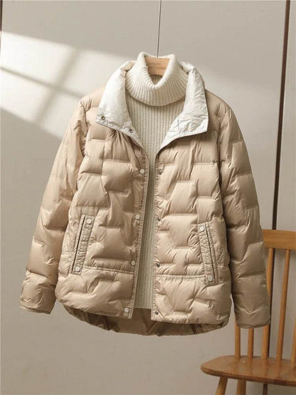2024 Women’s Casual Hooded White Duck Down Coat - Autumn Winter Fashion - Buy Center US