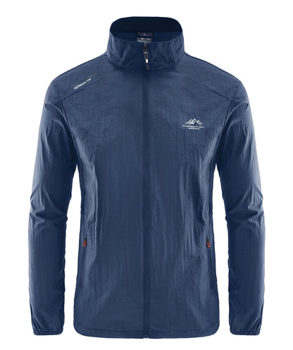 Men's Summer Sun Protection Jacket - Breathable, Water Resistant, Casual - Buy Center US