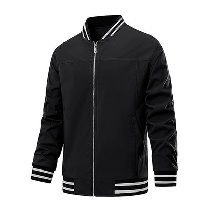 ZOMAXIUJEE Men's Waterproof Windproof Zipper Baseball Jacket - Casual Style - Buy Center US