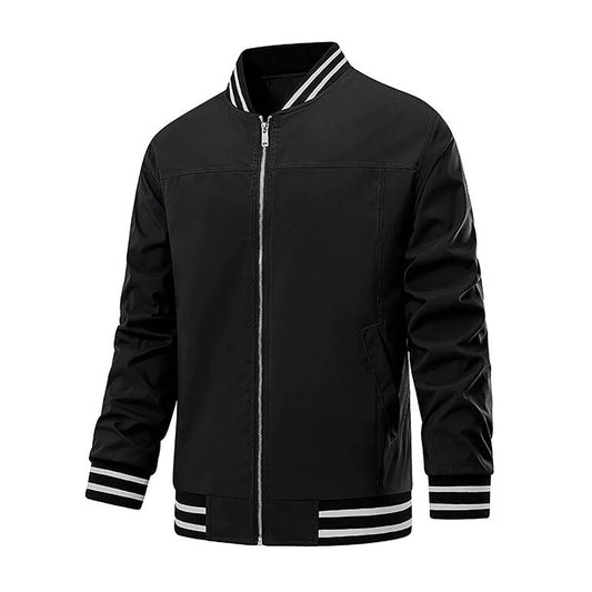 ZOMAXIUJEE Men's Waterproof Windproof Zipper Baseball Jacket - Casual Style - Buy Center US