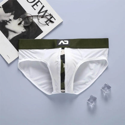 UXST Men's Milk Silk Low Waist Briefs - Comfortable 3D Fit for All Seasons - Buy Center US